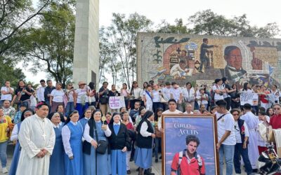  50 años de la presencia misionera en México y la recepción de la reliquia de primer grado de San Carlo Acutis